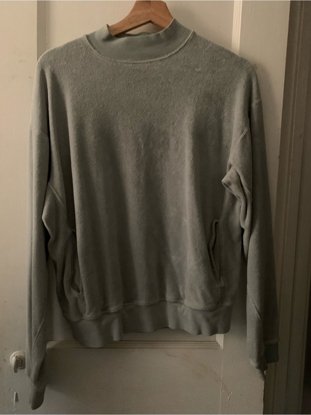 Helmut lang pocket sweatshirt